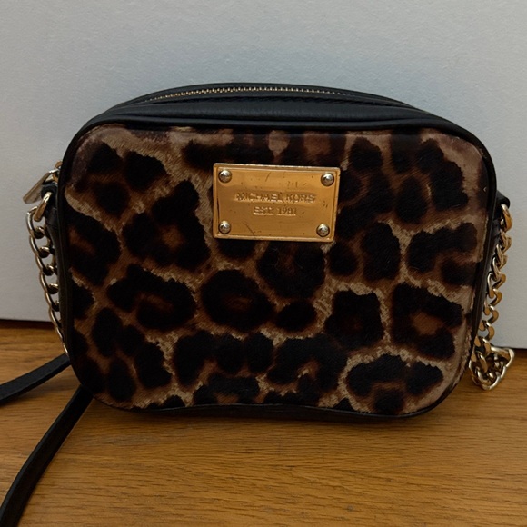 Michael Kors Animal Print Crossbody Bag - Picture 1 of 7